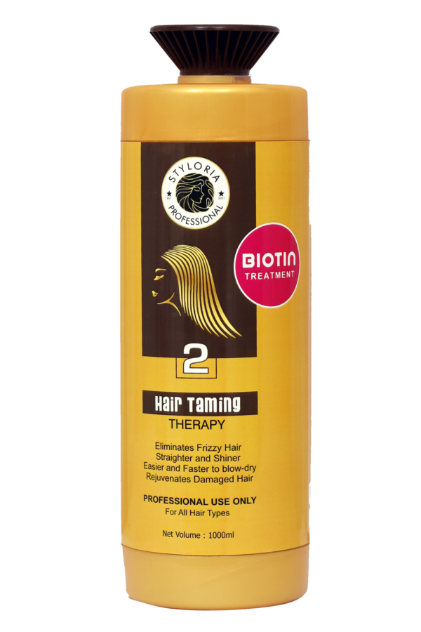 A yellow bottle with a black triangular cap and company logo place on the bottle with the product title and key points